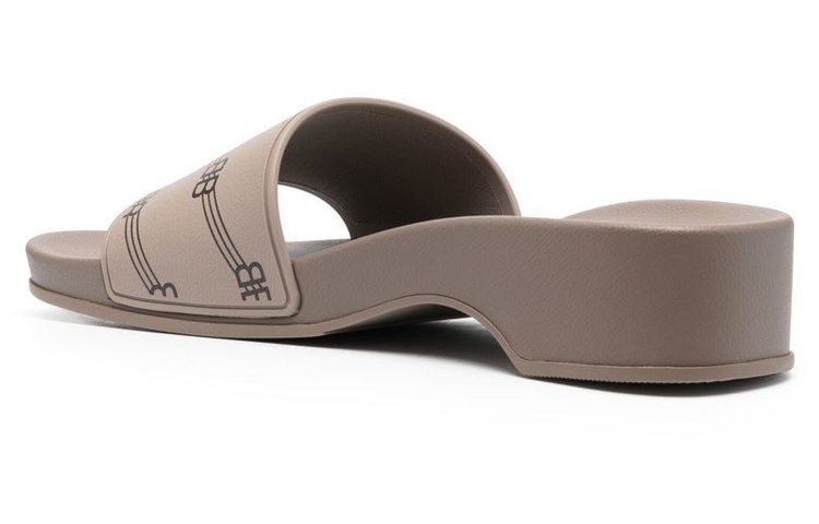 Shop (W) Balenciaga Sandal Karet 'Abu-Abu' 706767W1S9N3020