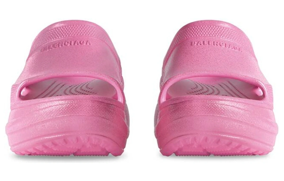 (Women) Balenciaga Rubber Slide 'Pink Comfort Thick Sole'