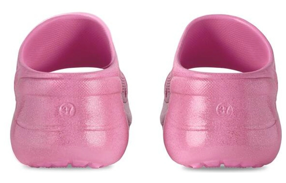 (Women) Balenciaga Rubber Slide 'Pink Comfort Thick Sole'
