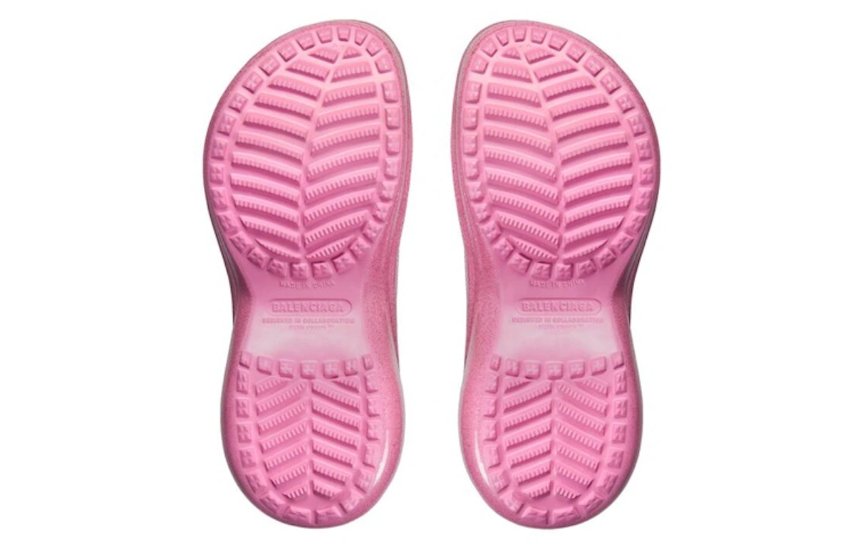 (Women) Balenciaga Rubber Slide 'Pink Comfort Thick Sole'