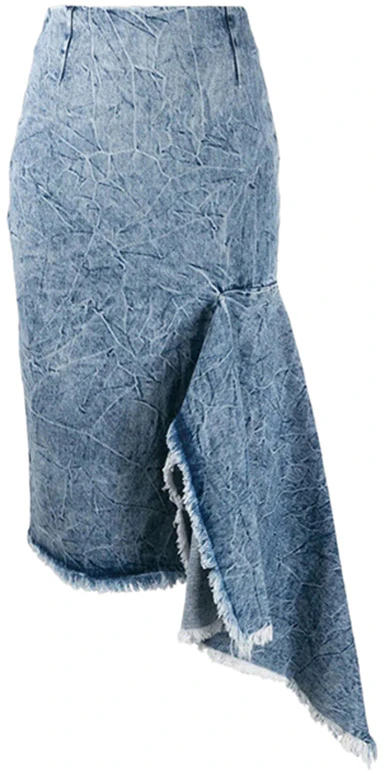 women-balenciaga-ruffled-denim-skirt-blue-women-s-571460-tew-368861