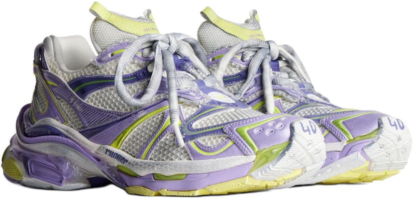 (W) Balenciaga Runner 2.0 Sepatu Tali 'Ungu Muda' 779064W3RXP9570 Lookbook (W) Balenciaga Runner 2.0 Sepatu Tali 'Ungu Muda' 779064W3RXP9570