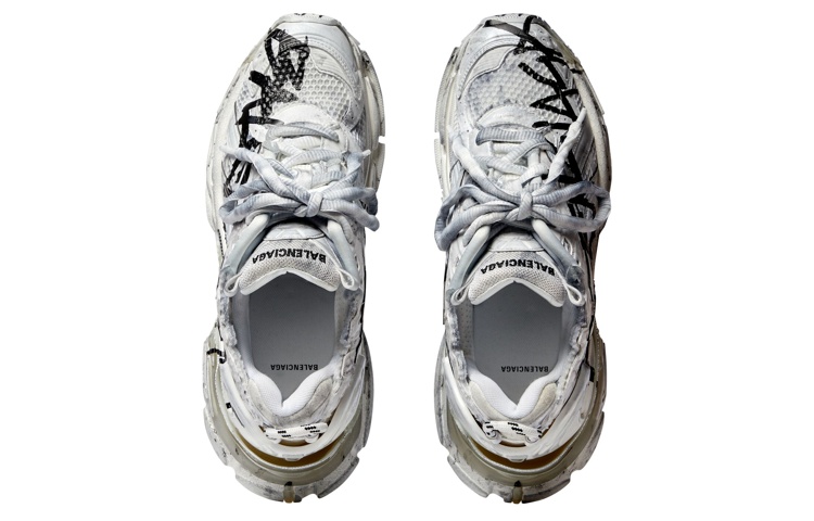 Purchase (Women) Balenciaga Runner Graffiti White 677402W3RBQ9010