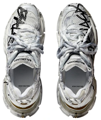 (Women) Balenciaga Runner Graffiti White 677402W3RBQ9010 Purchase (Women) Balenciaga Runner Graffiti White 677402W3RBQ9010