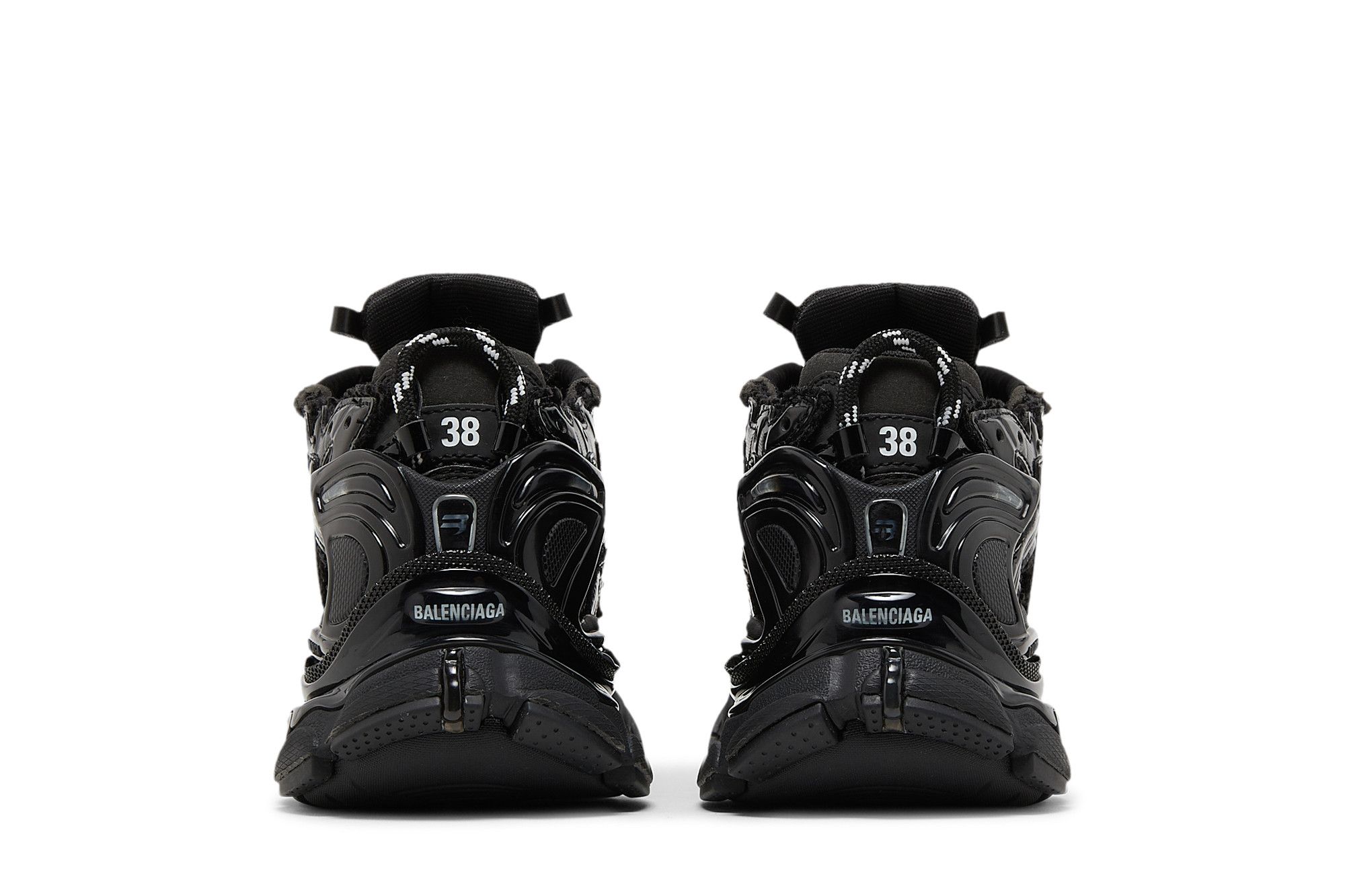 Sizing (W) 巴黎世家跑步鞋'黑色' 677402-W3RB1-1000