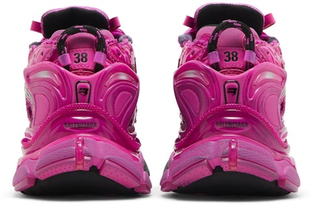 巴黎世家 Balenciaga Runner 網布 低幫 運動休閒鞋 女款 紫黑 Details for 巴黎世家 Balenciaga Runner 網布 低幫 運動休閒鞋 女款 紫黑