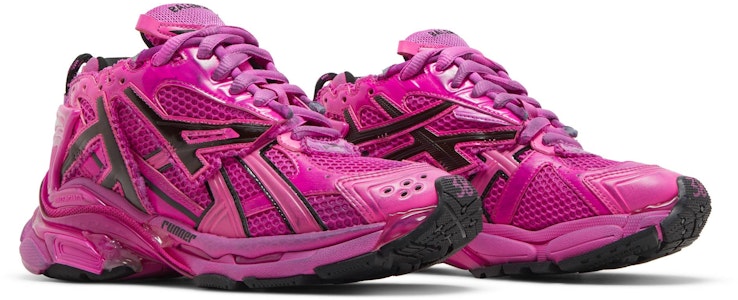 巴黎世家 Balenciaga Runner 網布 低幫 運動休閒鞋 女款 紫黑 Cheap 巴黎世家 Balenciaga Runner 網布 低幫 運動休閒鞋 女款 紫黑