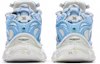 Details for Balenciaga巴黎世家 Runner 網布 低筒 運動休閒鞋 女款 白藍 做舊版