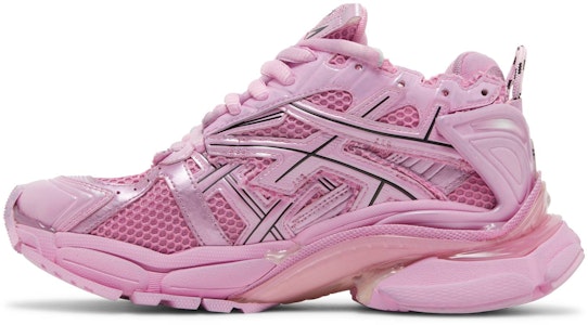 巴黎世家 做舊 低幫 老爹鞋 女款 霓虹粉 Lookbook 巴黎世家 做舊 低幫 老爹鞋 女款 霓虹粉