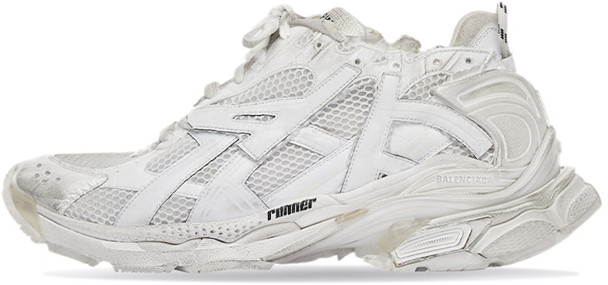 (W) 巴黎世家 复古跑鞋 '白色' 656063-W3RA1-9000 Buy (W) 巴黎世家 复古跑鞋 '白色' 656063-W3RA1-9000