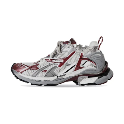 (W) Balenciaga RNNR Sneaker 'White Burgundy'