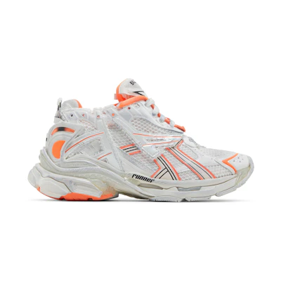 (W) Balenciaga RNNR Sneaker 'White Fluo Orange'