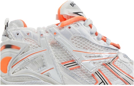 Balenciaga 巴黎世家 Runner 時尚繫帶運動鞋 女款 白橙 做舊款 Order Balenciaga 巴黎世家 Runner 時尚繫帶運動鞋 女款 白橙 做舊款