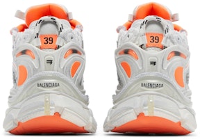Balenciaga 巴黎世家 Runner 時尚繫帶運動鞋 女款 白橙 做舊款 Details for Balenciaga 巴黎世家 Runner 時尚繫帶運動鞋 女款 白橙 做舊款