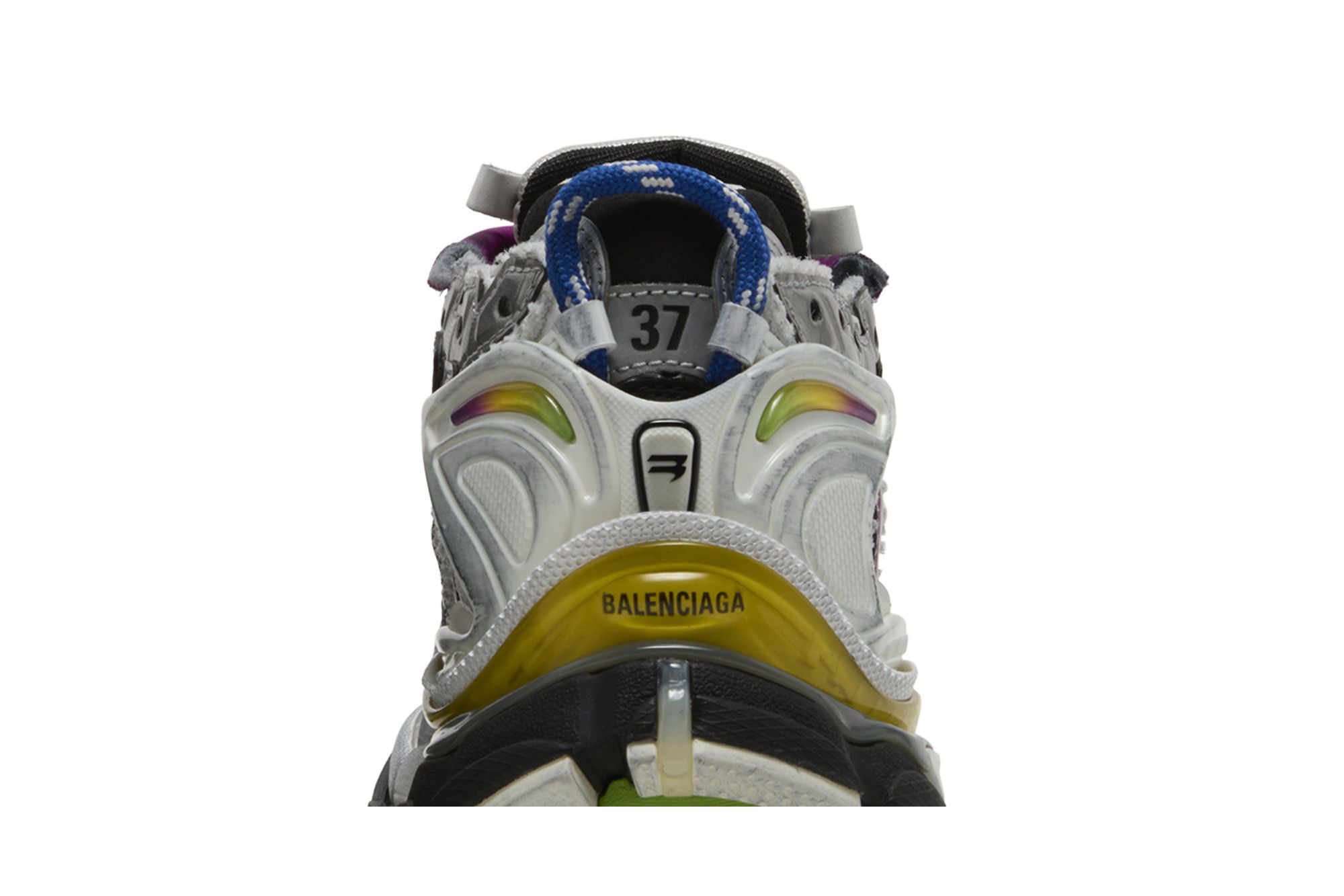 Sizing (W) 발렌시아가 러너 스니커즈 '화이트 멀티' 772767W3RMU8123