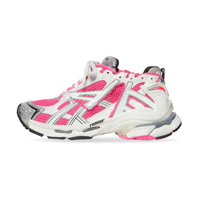 (W) Balenciaga RNNR Sneaker 'White Neon Pink'