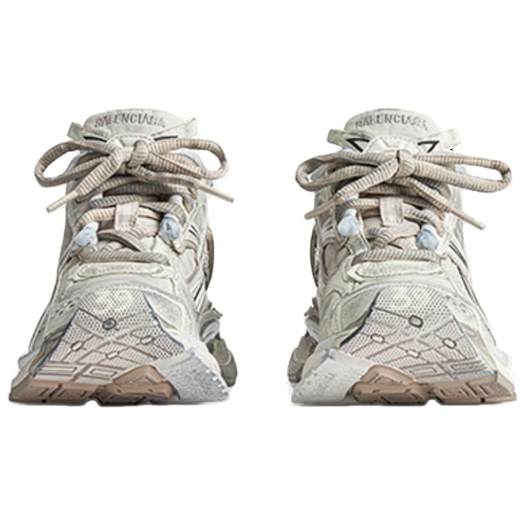 Lookbook (W) 巴黎世家老爹鞋 '做旧 - 米色' 772767-W3RNY-9797