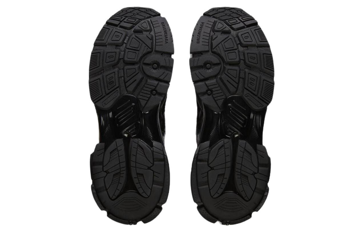 Sizing (W) Balenciaga Runner Zapatillas 'Desgastadas - Negras' 677402-W3RBT-1000