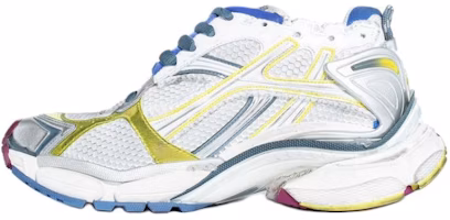 (Women) Balenciaga Runner Sneaker 'Worn-Out - White Purple Blue' 772767-W3RMU-9547 (Women) Balenciaga Runner Sneaker 'Worn-Out - White Purple Blue' 772767-W3RMU-9547