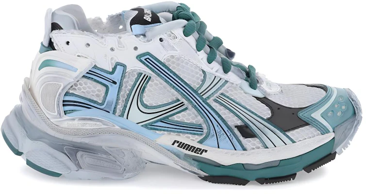 (W) Balenciaga 老爹鞋 ''磨損款 - 白綠藍'' 772767-W3RMU-9034 Order (W) Balenciaga 老爹鞋 ''磨損款 - 白綠藍'' 772767-W3RMU-9034