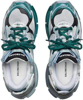 (W) Balenciaga 老爹鞋 ''磨損款 - 白綠藍'' 772767-W3RMU-9034 Shop (W) Balenciaga 老爹鞋 ''磨損款 - 白綠藍'' 772767-W3RMU-9034
