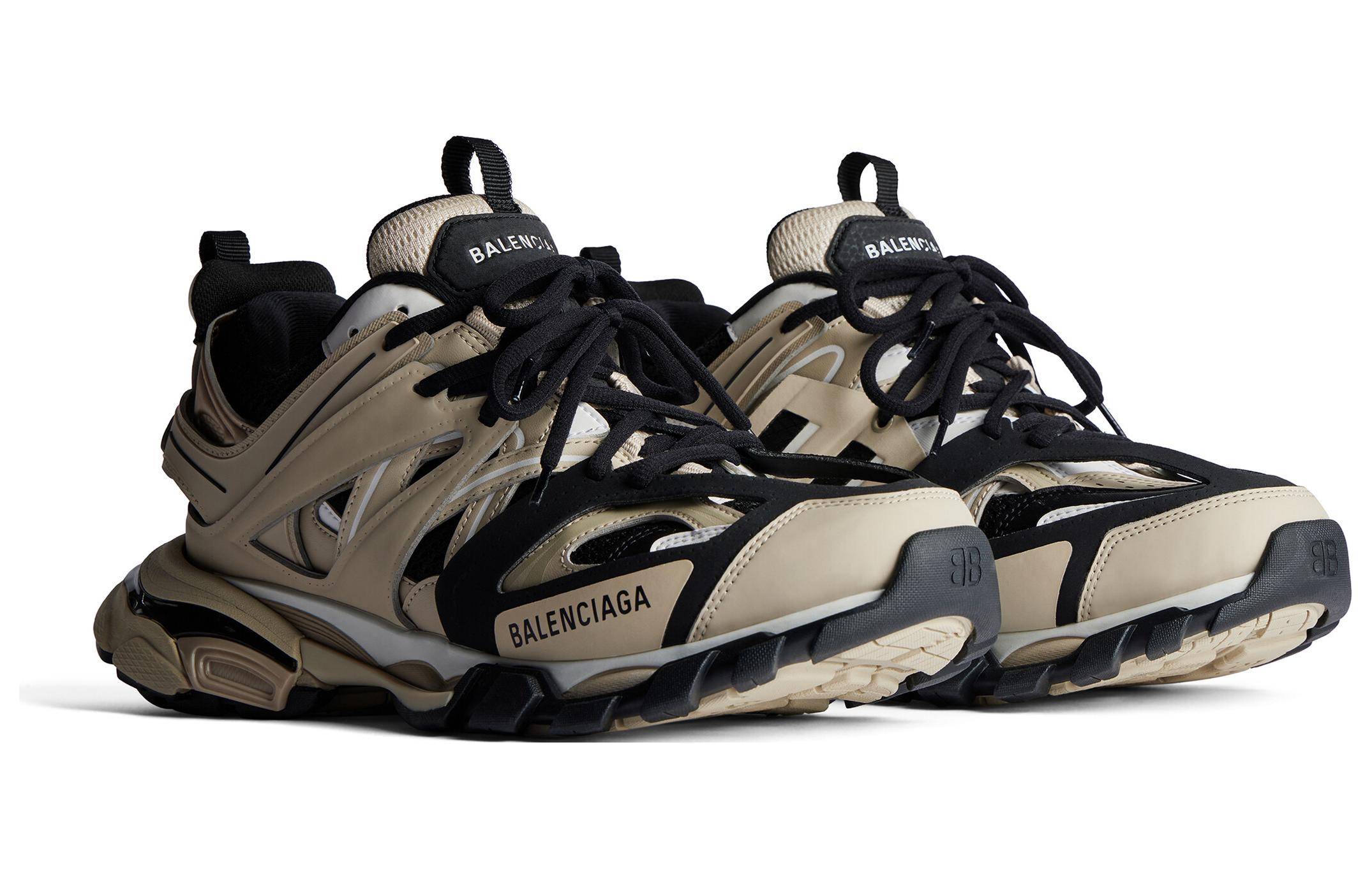 (W) Balenciaga Track Sneaker 'Beige Black' 圖 2