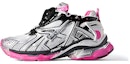 Buy (W) Zapatillas Balenciaga Runner 'Plata Blanco Rosa Malla y Nylon' 677402W3RBW9155