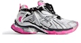 Order (W) Zapatillas Balenciaga Runner 'Plata Blanco Rosa Malla y Nylon' 677402W3RBW9155