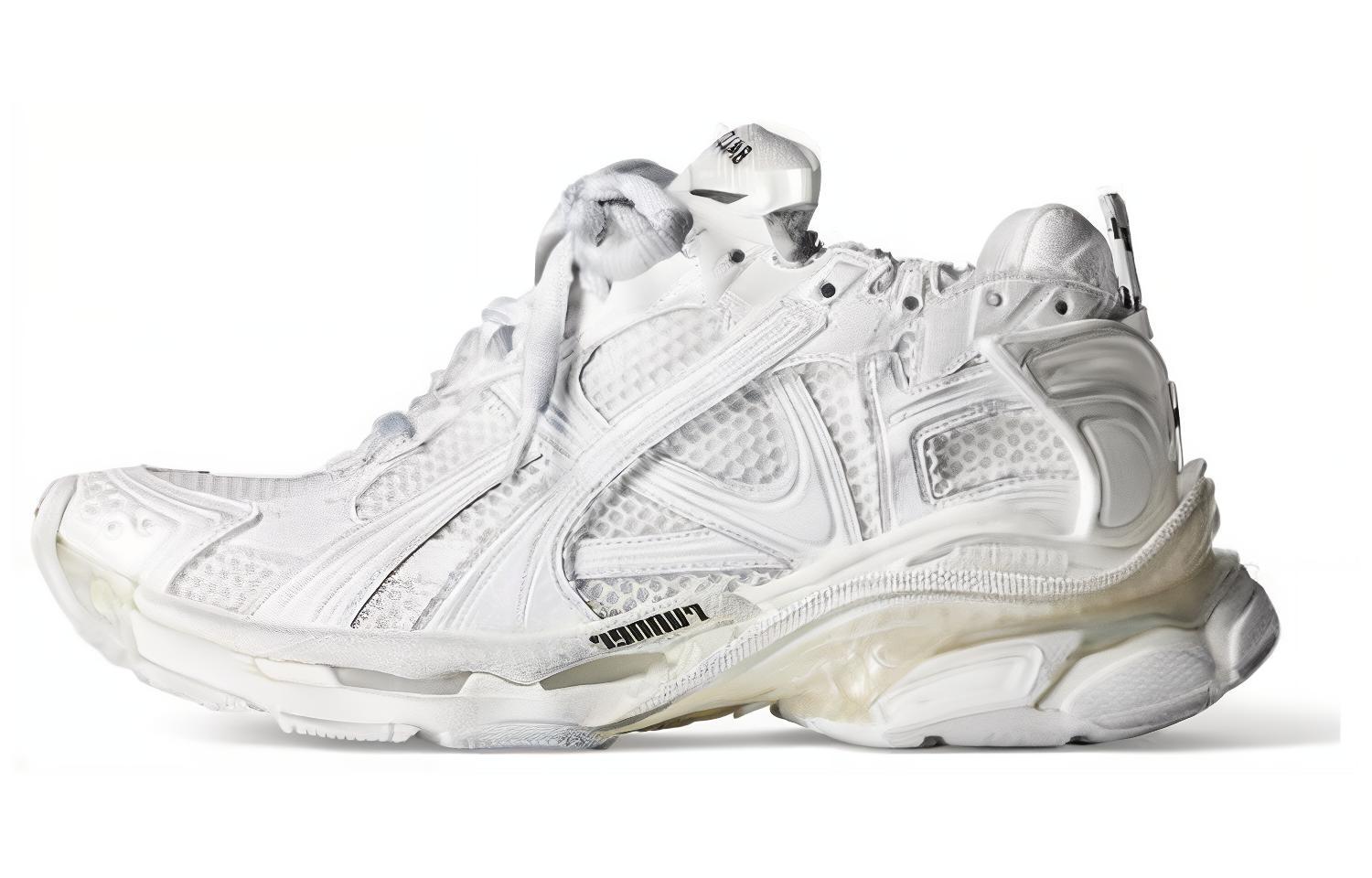 (W) Balenciaga RNNR Sneakers White