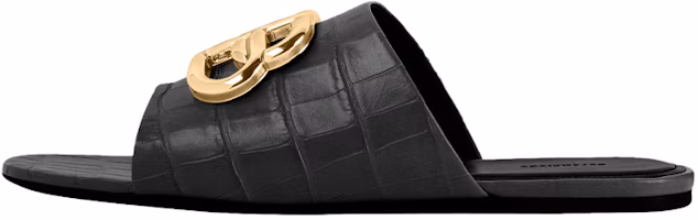 (Women) Balenciaga Sandals 'Black Gold' 629537WA9D11088 (Women) Balenciaga Sandals 'Black Gold' 629537WA9D11088