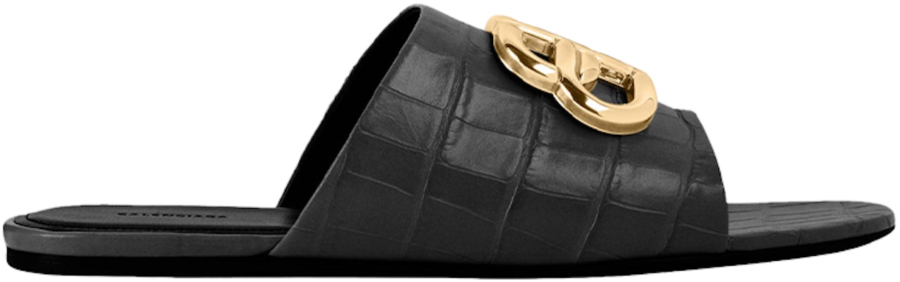 (Women) Balenciaga Sandals 'Black Gold' 629537WA9D11088 Order (Women) Balenciaga Sandals 'Black Gold' 629537WA9D11088