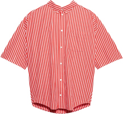 (Women) Balenciaga Satin Poplin 3/4 Sleeve Shirt Orange 622051TIM226540 Lookbook (Women) Balenciaga Satin Poplin 3/4 Sleeve Shirt Orange 622051TIM226540