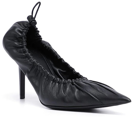 (Women) Balenciaga Scrunch Knife 80mm Pump Heels 'Black' 636612WA2M01000 Order (Women) Balenciaga Scrunch Knife 80mm Pump Heels 'Black' 636612WA2M01000