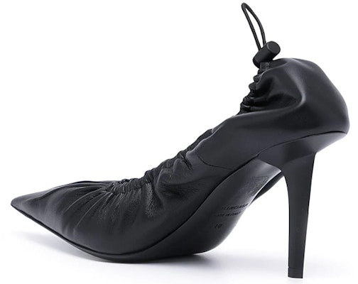 (Women) Balenciaga Scrunch Knife 80mm Pump Heels 'Black' 636612WA2M01000 Lookbook (Women) Balenciaga Scrunch Knife 80mm Pump Heels 'Black' 636612WA2M01000