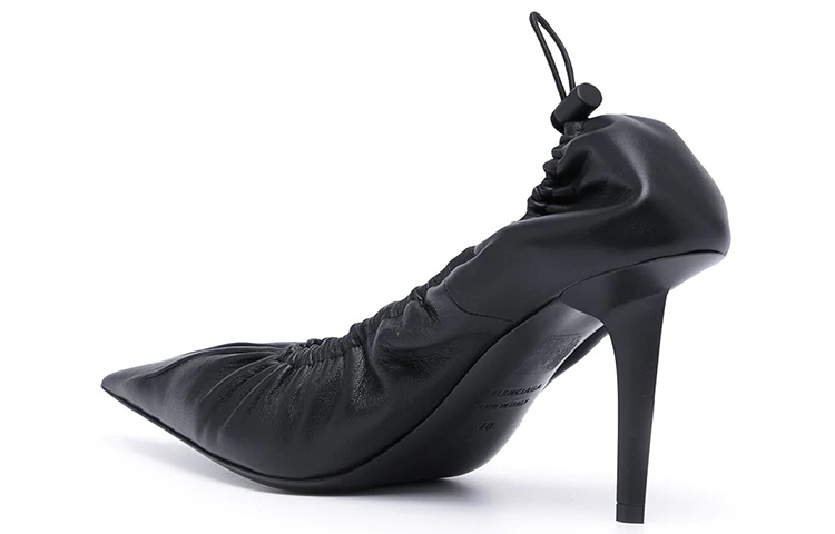 Lookbook (W) Balenciaga Scrunch Knife Tacchi a Spillo 80mm ''Nero'' 636612WA2M01000