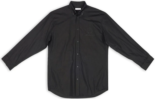 (W) バレンシアガ セブン 七夕 FW22 オーバーサイズ 長袖シャツ ブラック. 706099TYB181000 Order (W) バレンシアガ セブン 七夕 FW22 オーバーサイズ 長袖シャツ ブラック. 706099TYB181000