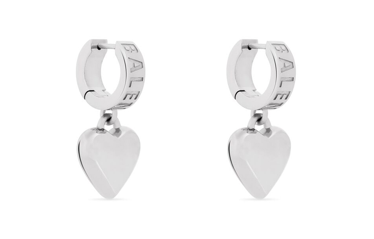 (Women) Balenciaga SHARP HEART 925 Silver Earrings Women - Silver. 766336j83000668 圖 3