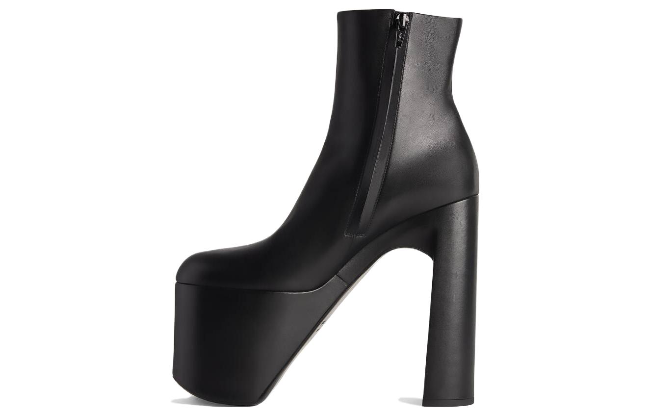 (Women) Balenciaga Short Boot '16cm Black Comfort' 748557WB9G11000