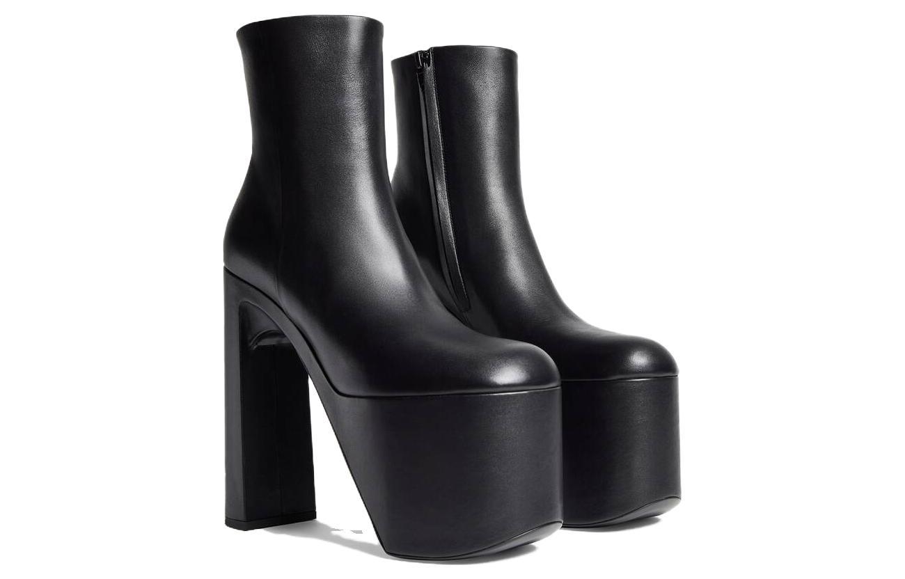 (W) Balenciaga Short Boot '16cm Black CMFT' 圖 2