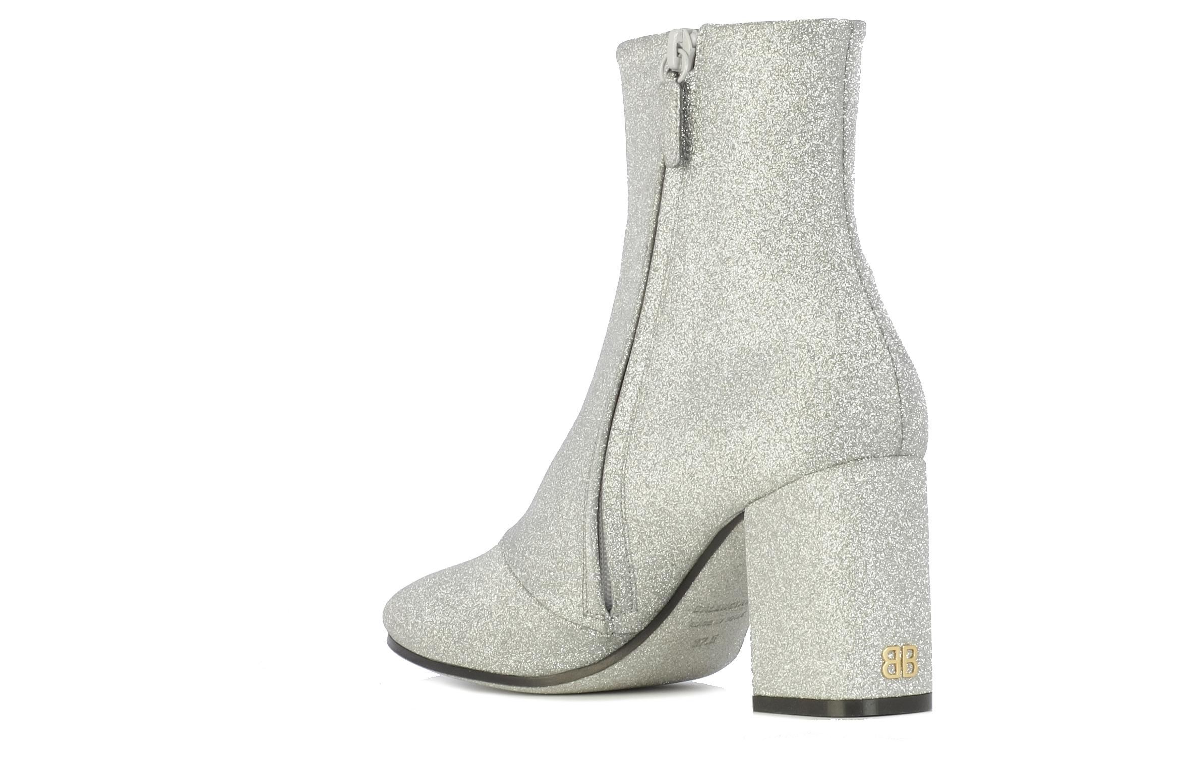 (W) Balenciaga Short Boot 'Silver CMFT' 圖 5