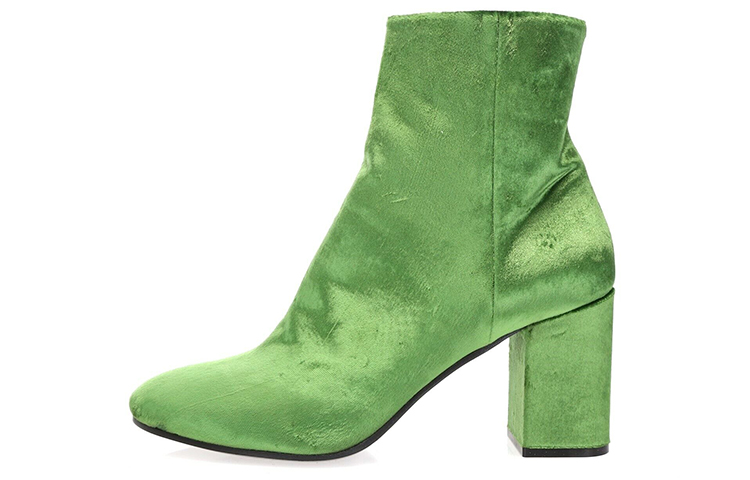 (W) Balenciaga Ville Ankle Boots 'Green'