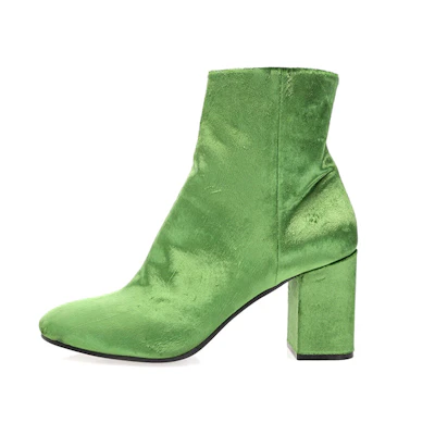 (W) Balenciaga Ville Ankle Boots 'Green'