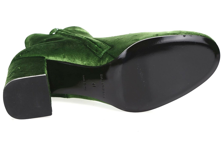 (W) Balenciaga Ville Ankle Boots 'Green' 圖 6