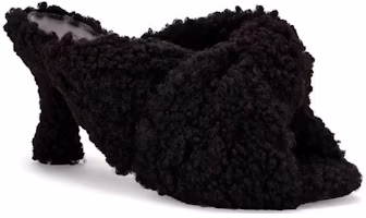 Lookbook Balenciaga巴黎世家 圓頭休閒 一字拖鞋 女款 黑色