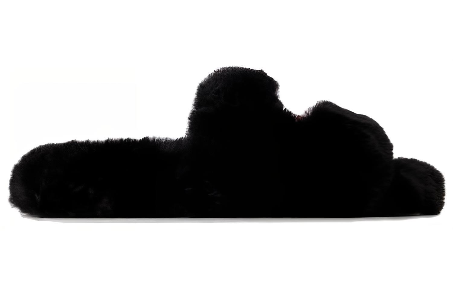 Order Balenciaga巴黎世家 百搭舒適 一字拖鞋 女款 黑色