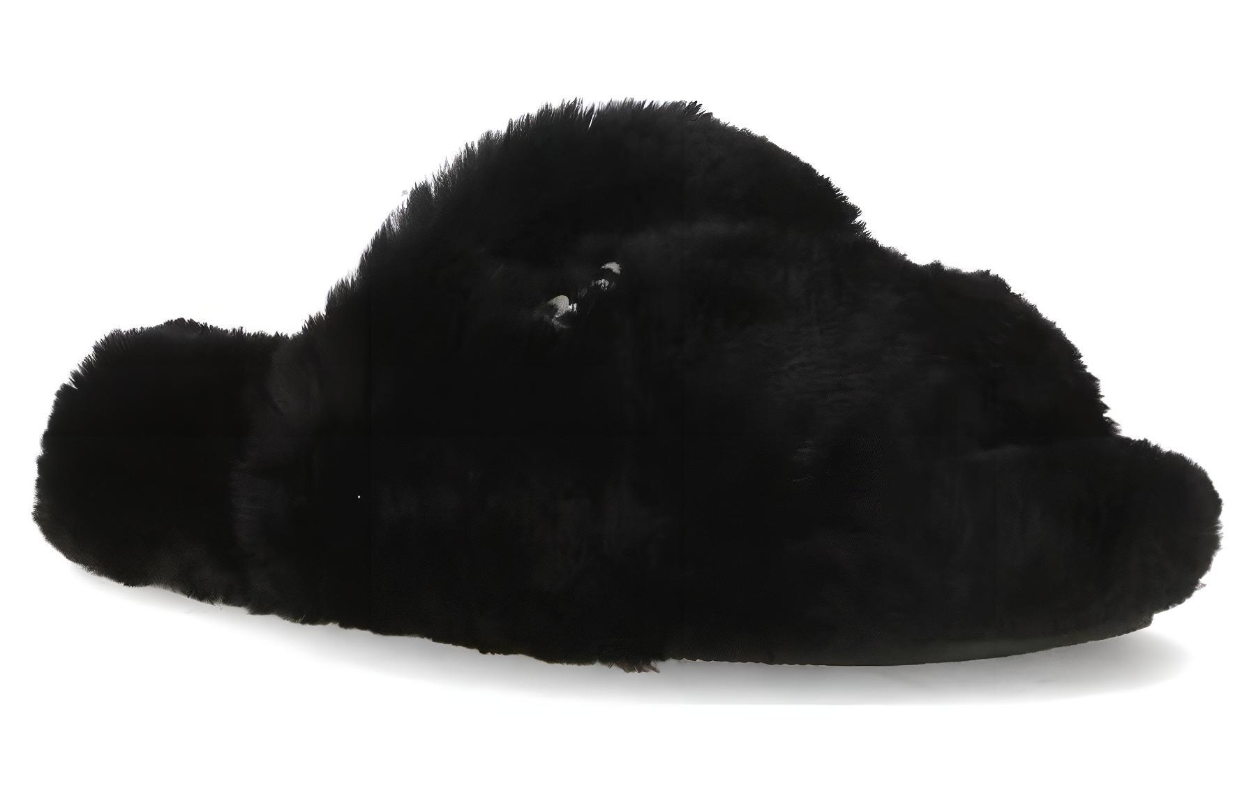 Lookbook Balenciaga巴黎世家 百搭舒適 一字拖鞋 女款 黑色