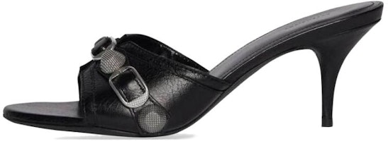 (Women) Balenciaga Slide 'Black Leather Comfort' 694347WAD4G1081 (Women) Balenciaga Slide 'Black Leather Comfort' 694347WAD4G1081