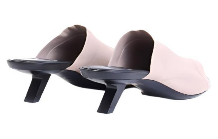 Shop (W) Balenciaga Selipar 'Kulit Merah Jambu' 653285W2DR09710