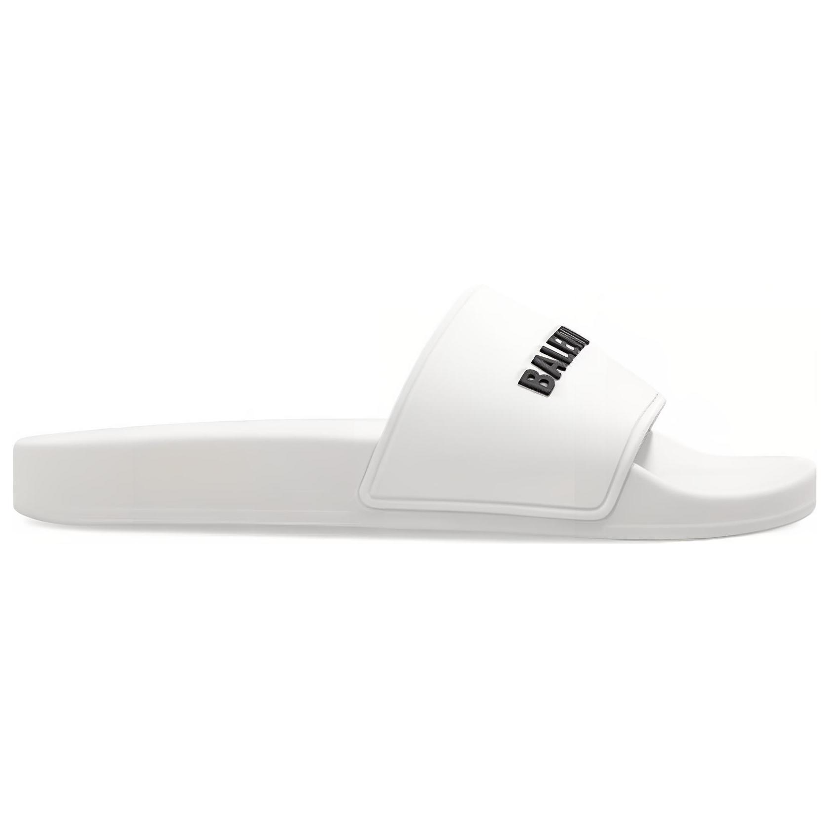 Order 巴黎世家漏趾耐磨一字拖鞋 女款 白色