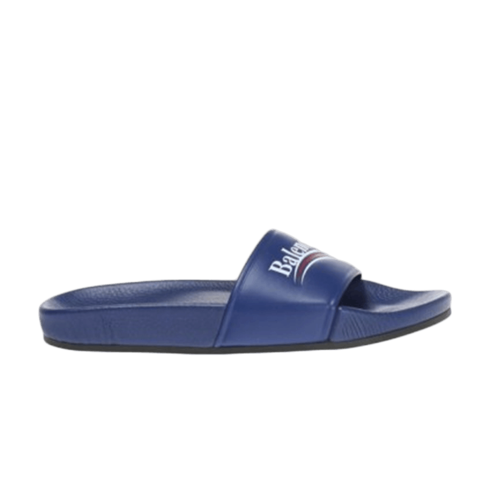 Buy (W) Balenciaga Slides 'Kempen Biru' 500578-WAM00-4045